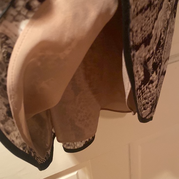 BCBG Max Azria snakeskin print belted dress - Picture 2 of 8